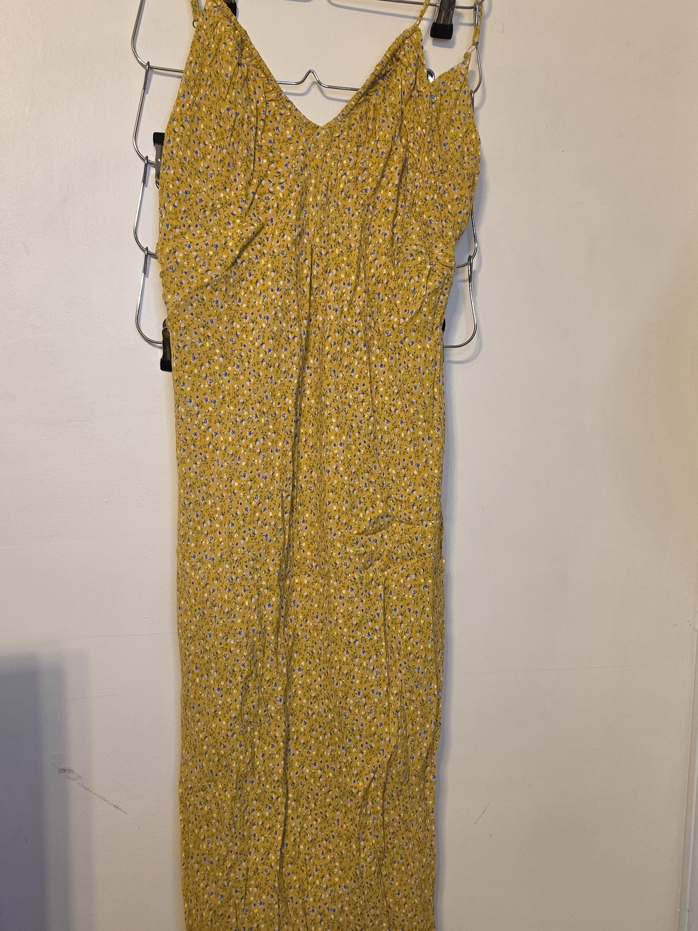 wild fable Yellow Floral Maxi Dress